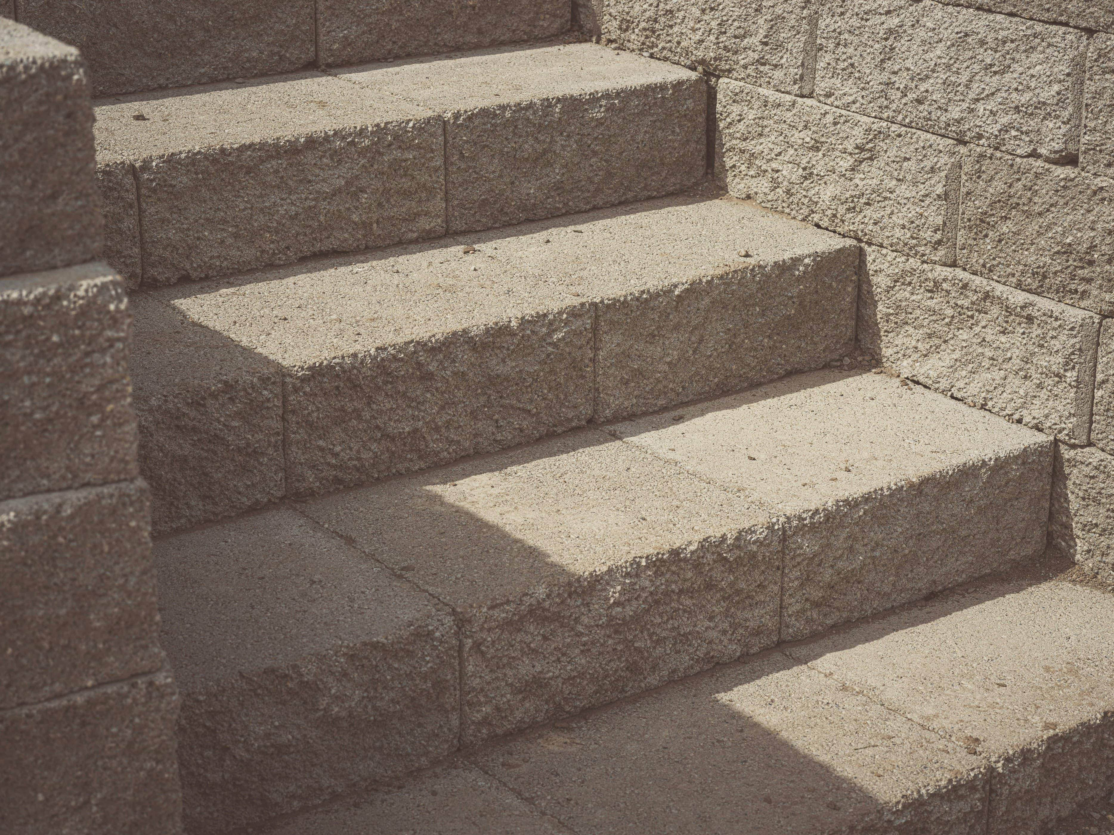 Stone steps – an image for the eight-step method